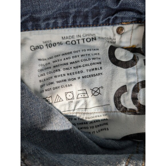 Gap Mens Cut-off Shorts  Widespread Panic Patch Sewn On Pocket Men's Size 36x32 - Picture 10 of 10